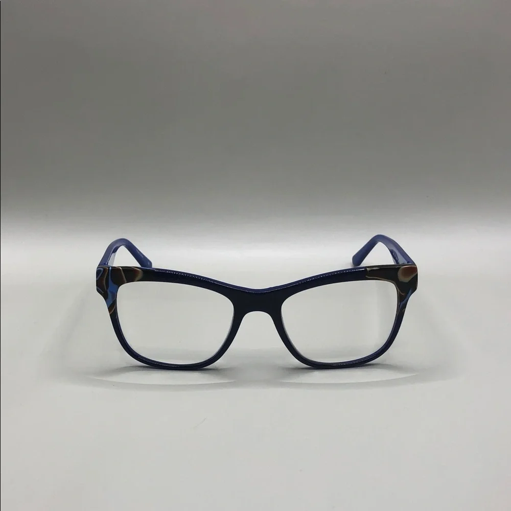 L.A.M.B. LA035 Lamb by Gwen Stefani - Coralie Eyeglasses Glasses Blue Marble.